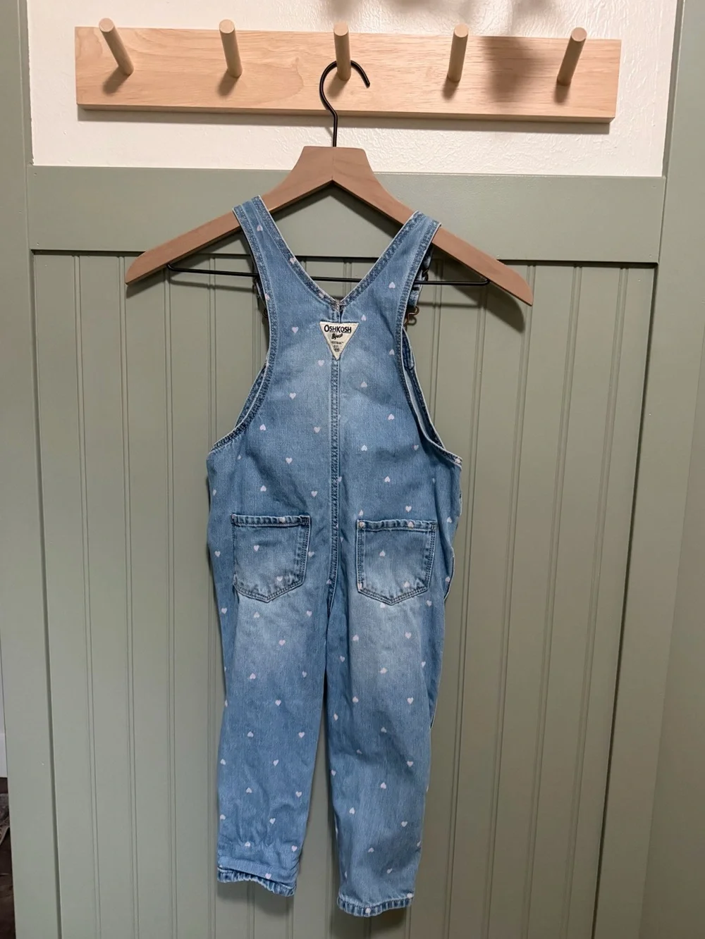 OshKosh Bgosh denim overalls